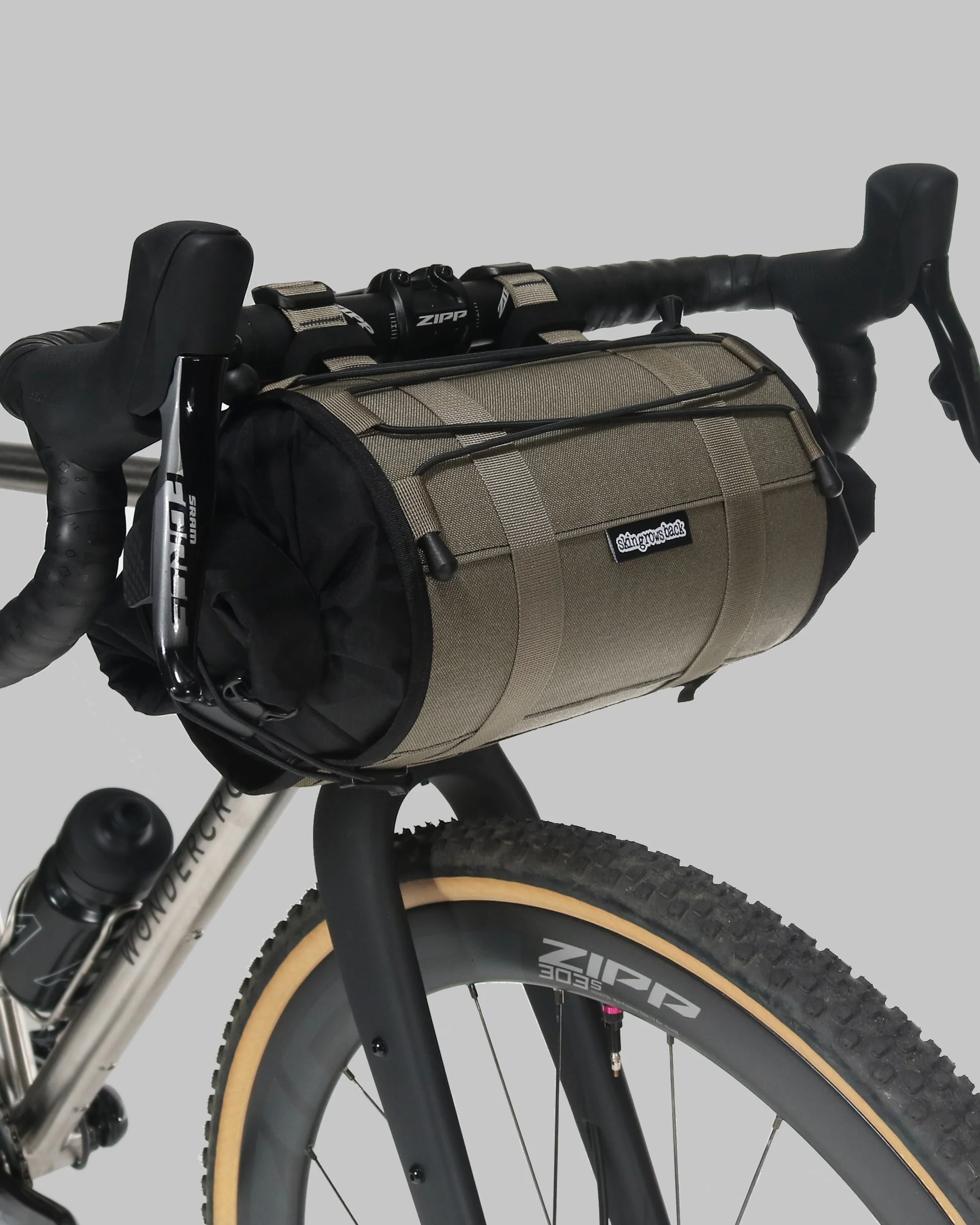 SKIN GROWS BACK Overnighter Handlebar Bag 11L